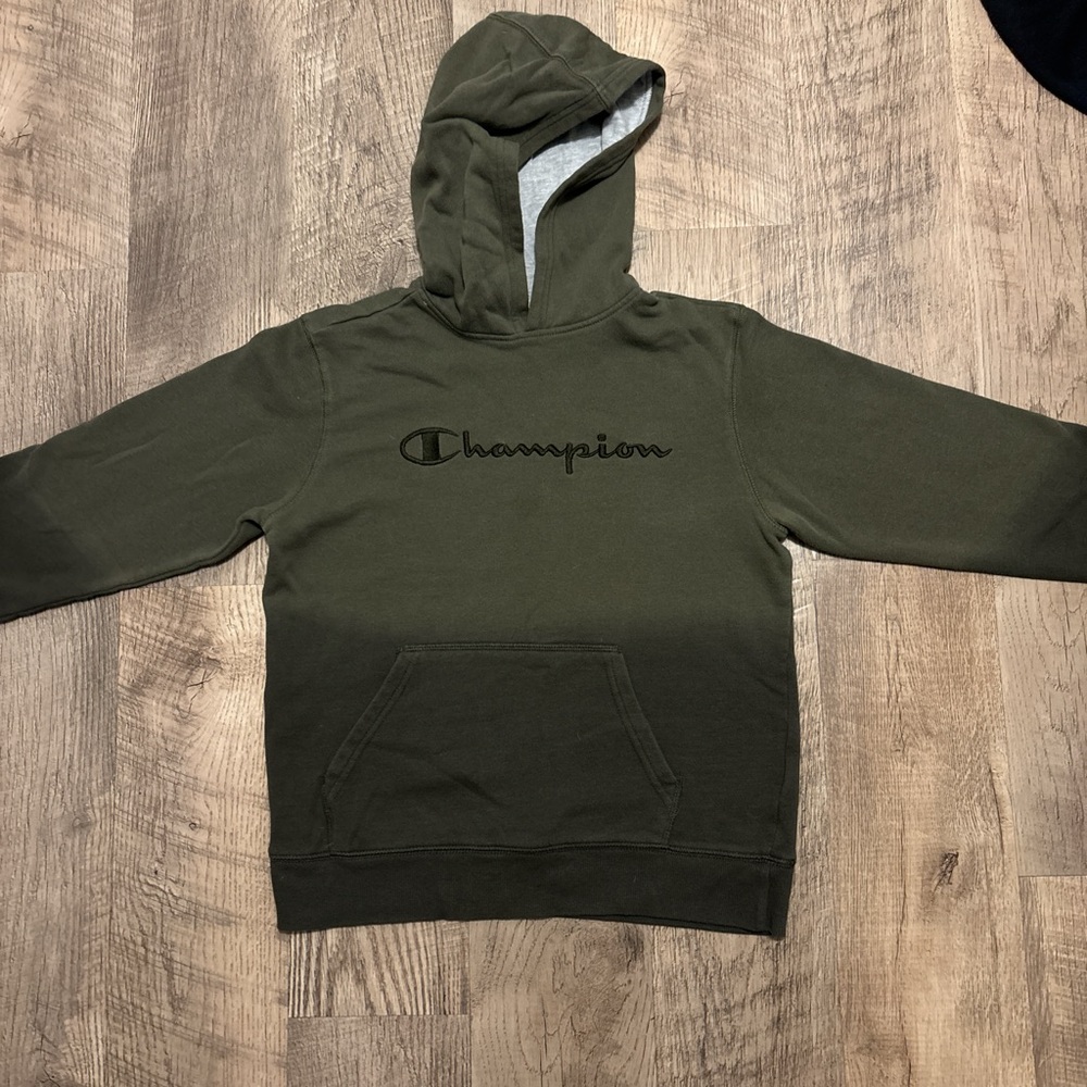 Champion Green Hoodie